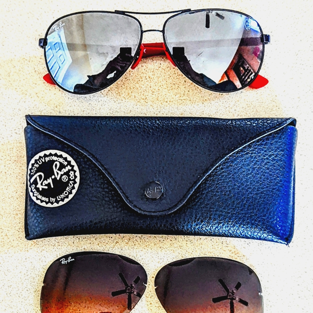 Ray Ban Scuderia Ferrari Collection Sunglasses RB8313-M